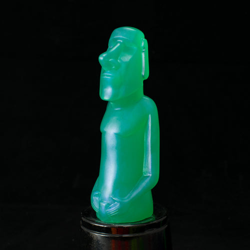 Mini Moai Figure, Mermaid Interference Purple