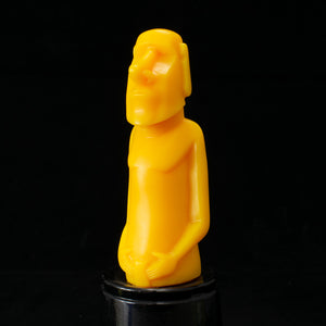 Mini Moai Figure, Yield Yellow