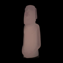 Load image into Gallery viewer, Mini Moai Figure, Glow in the Dark White