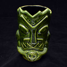 Load image into Gallery viewer, Terrible Tiki Mug, Green with Black