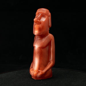 Mini Moai Figure, Super Copper