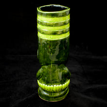 Load image into Gallery viewer, Toothy Tiki Mug, Two Tone Green Gloss Glaze