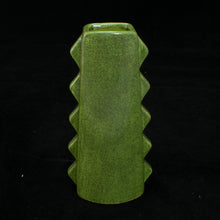 Load image into Gallery viewer, Tall Spiky Tiki Mug, Peridot Shimmer with Green