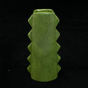 Tall Spiky Tiki Mug, Peridot Shimmer with Green