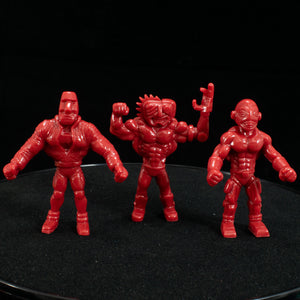 Tiki Melee T.I.K.I. Series 2 figures, Set of 3, Red