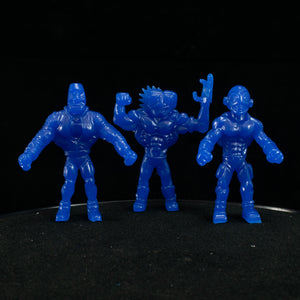 Tiki Melee T.I.K.I. Series 2 figures, Set of 3, UV Future Blue