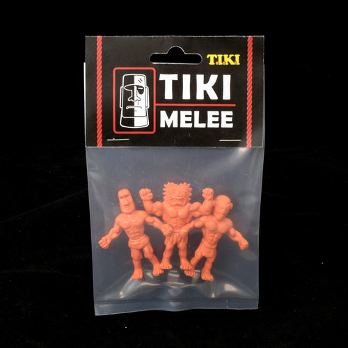 Tiki Melee T.I.K.I. figures One Off, Set of 3, OOMPA LOOMPA