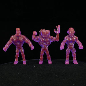 Tiki Melee T.I.K.I. Series 2 figures, Set of 3, Indigo