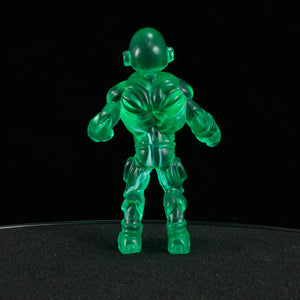 Tiki Melee T.I.K.I. Series 2 figures, Set of 3, Aqua Crystal Green