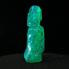 Load image into Gallery viewer, Mini Moai Figure, Blue Opal