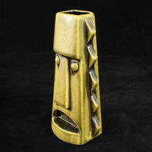 Load image into Gallery viewer, Tall Spiky Tiki Mug, Olive Wipe Away with Black Interior