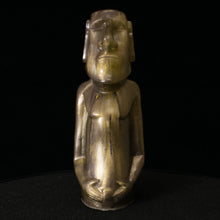 Load image into Gallery viewer, Mini Moai Figure, Gold and Purple Pearl