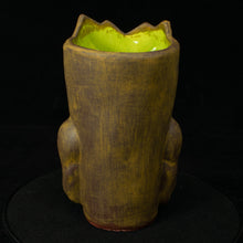 Load image into Gallery viewer, Terrible Tiki Mug, Rusted Iron with Green Interior