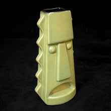 Load image into Gallery viewer, Tall Spiky Tiki Mug, Matte Green with Black Interior