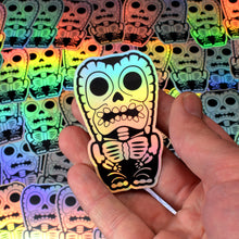 Load image into Gallery viewer, Holographic X-Ray Tiki Sticker