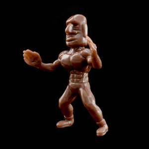 Tiki Melee Moai Mauler Brown Figure