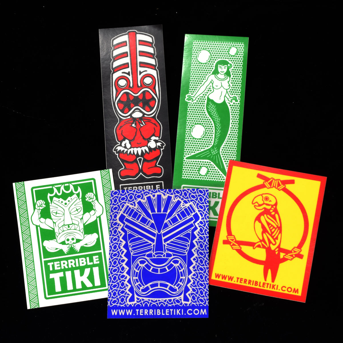 Vinyl Sticker Variety Pack 1 – Terrible Tiki