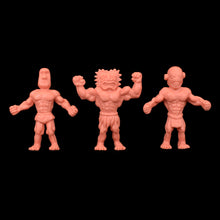 Load image into Gallery viewer, Tiki Melee T.I.K.I. figures, Set of 3, Flesh color