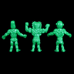 Tiki Melee T.I.K.I. figures, Set of 3, Green color