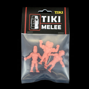 Tiki Melee T.I.K.I. figures, Set of 3, Flesh color