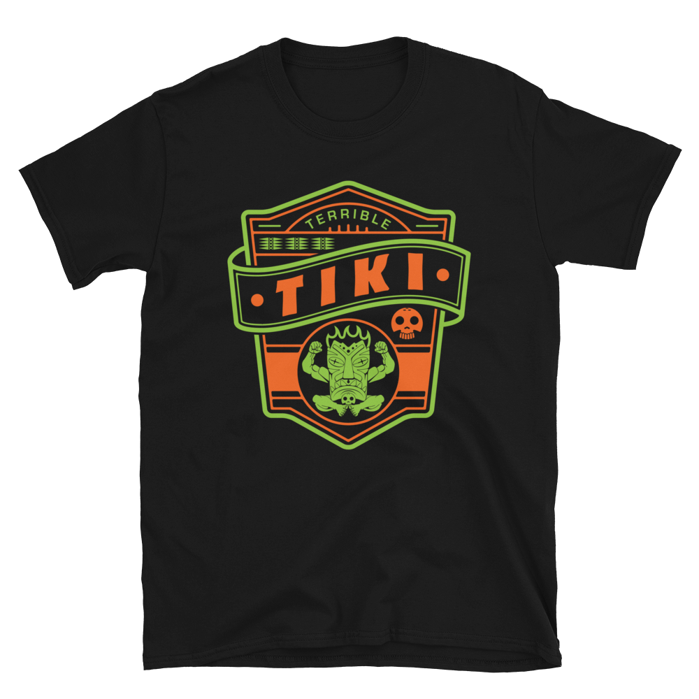 Terrible Tiki Badge T-Shirt