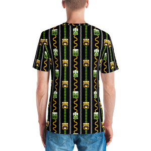 Green and Orange Tiki All-Over-Print T-shirt