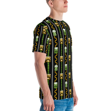 Load image into Gallery viewer, Green and Orange Tiki All-Over-Print T-shirt
