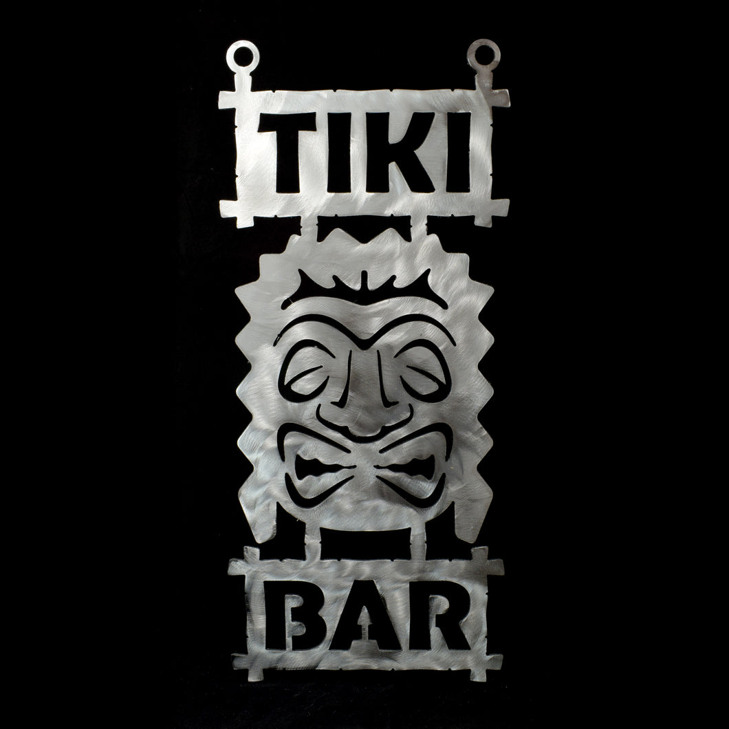 Metal Tiki Bar Sign 3