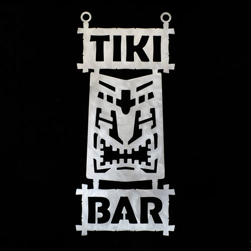 Metal Tiki Bar Sign 2