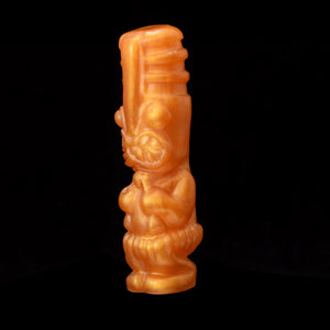 Toothy Tiki Totem Minifigure, Aztec Gold