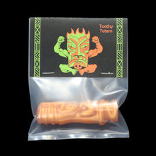 Load image into Gallery viewer, Toothy Tiki Totem Minifigure, Aztec Gold