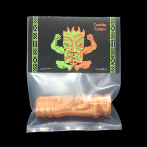 Toothy Tiki Totem Minifigure, Aztec Gold