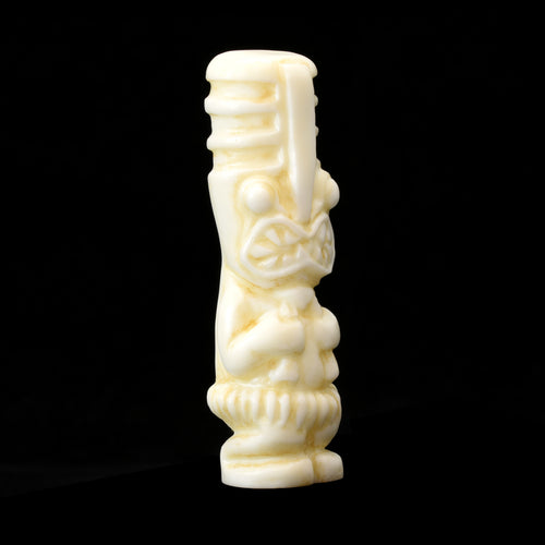 Toothy Tiki Totem Minifigure, Bone Color