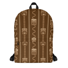 Load image into Gallery viewer, Tiki Pattern Backpack