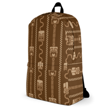 Load image into Gallery viewer, Tiki Pattern Backpack