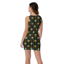 Load image into Gallery viewer, Green Tiki and Bamboo Dress