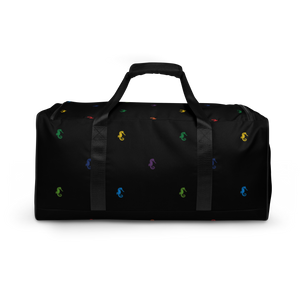 Rainbow Seahorse Duffle bag