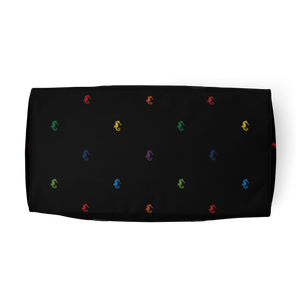 Rainbow Seahorse Duffle bag