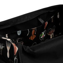 Load image into Gallery viewer, Cephalopod Black Duffle bag