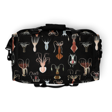 Load image into Gallery viewer, Cephalopod Black Duffle bag