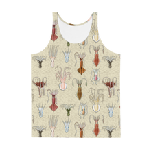 Load image into Gallery viewer, Cephalopod Vintage Unisex Tank Top