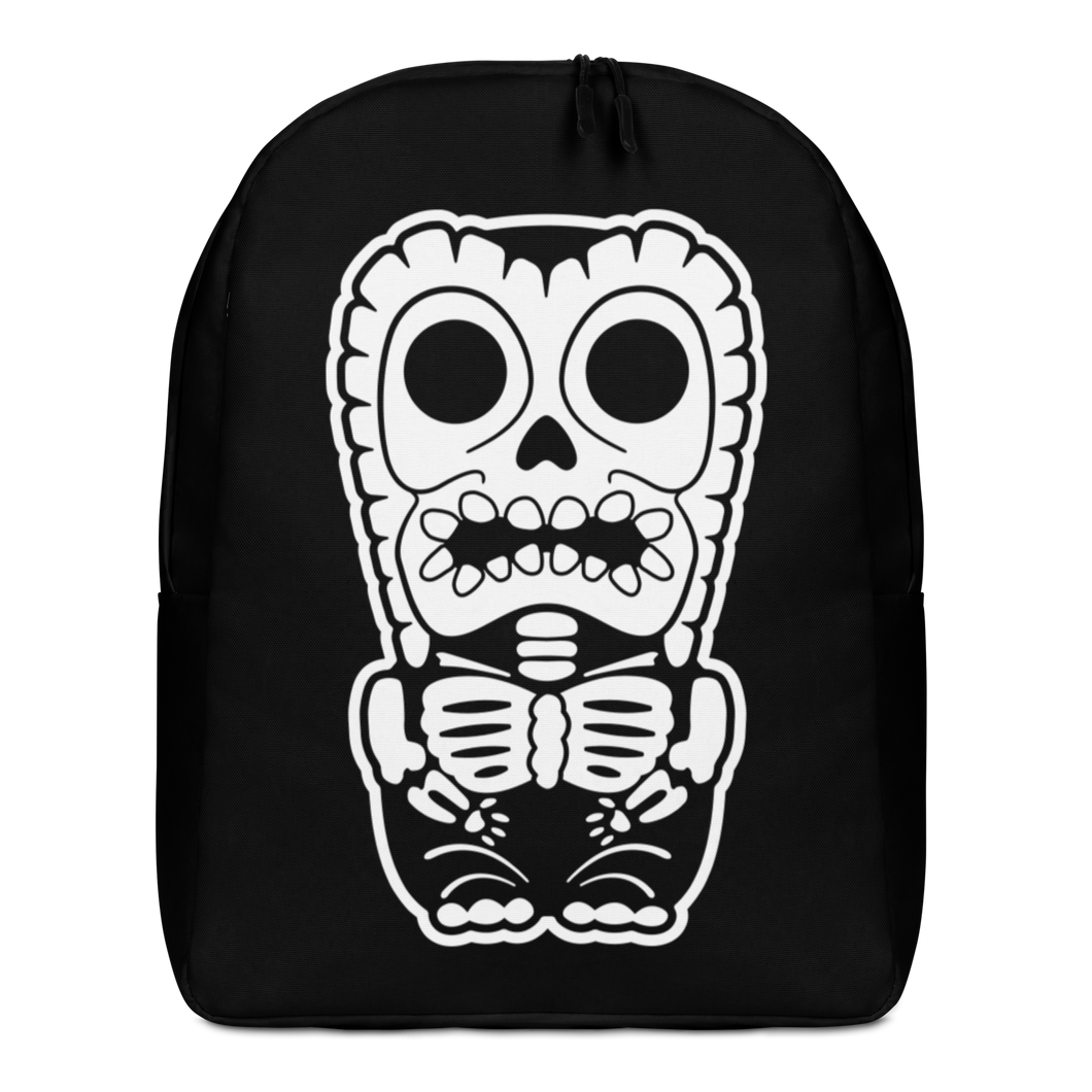 Tiki Skeleton Minimalist Backpack