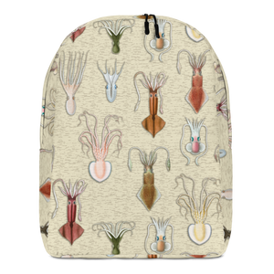Cephalopod Vintage Minimalist Backpack