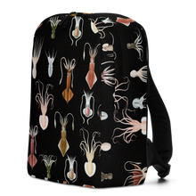 Load image into Gallery viewer, Cephalopod Black Minimalist Backpack