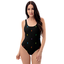 Load image into Gallery viewer, Rainbow Seahorse One-Piece Swimsuit