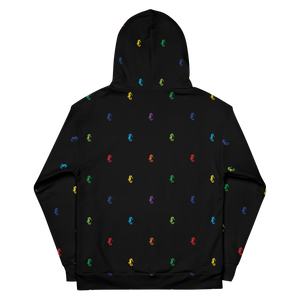 Rainbow Seahorse Unisex Hoodie