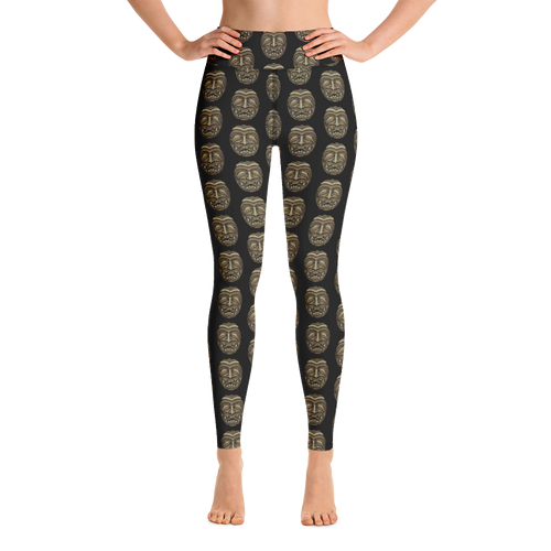 Tiki Head Yoga Leggings