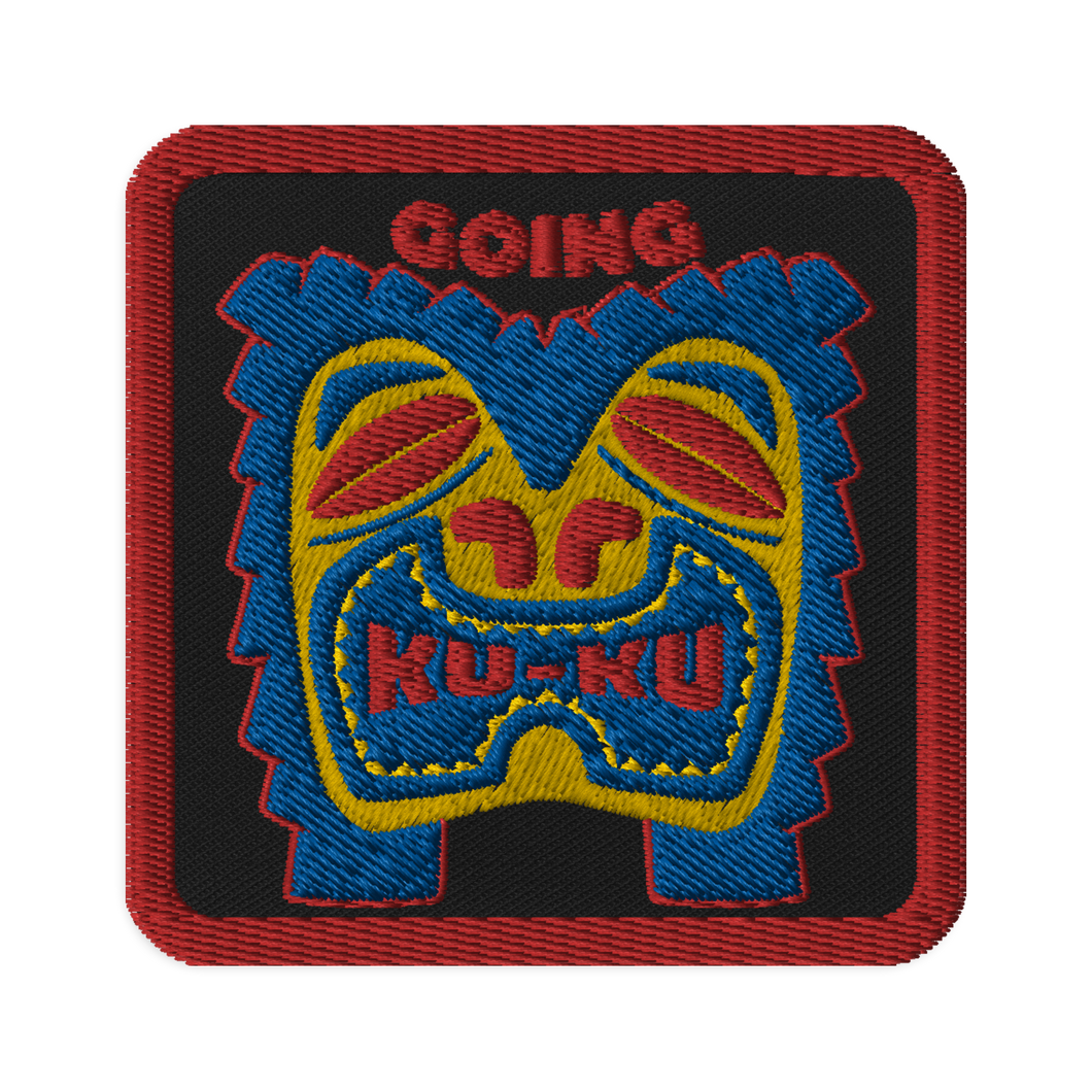 Going Ku-Ku Embroidered patch
