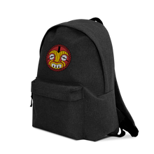 Load image into Gallery viewer, Tikia Face Two Embroidered Backpack