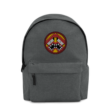 Load image into Gallery viewer, Tiki Face One Embroidered Backpack